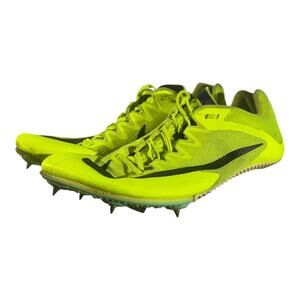 Nike Zoom Rival Sprint Volt Track and Field Shoes Spikes Men's 9.5 Sneakers
